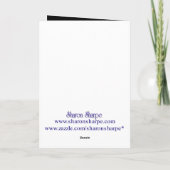 シャロンSHARPE著幸せな骨組及びジャック カード (裏面)