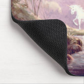 シャロンSHARPE著霧深いユニコーン マウスパッド (コーナー)