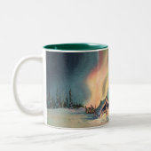 シャロンSHARPE著MUSHERSのための残り ツートーンマグカップ (左)