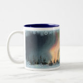 シャロンSHARPE著NORTHERN LIGHTS ツートーンマグカップ (左)