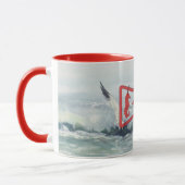 シャロンSHARPE著SINCLAIRの入口のヨットクラブ マグカップ (左)