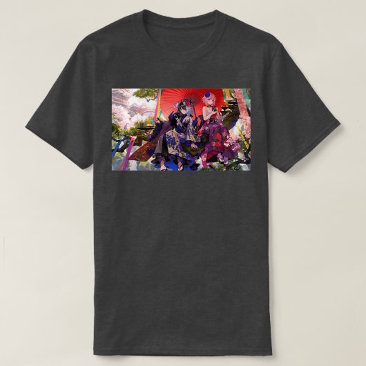 シャローナとハイロ Tシャツ (デザイン正面)