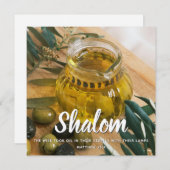 シャローム宗教的挨拶 シーズンカード (正面/裏面)