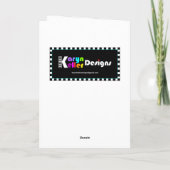 シャローム意味グリーティングカード カード (裏面)