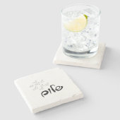 シャローム海岸 ストーンコースター (横)