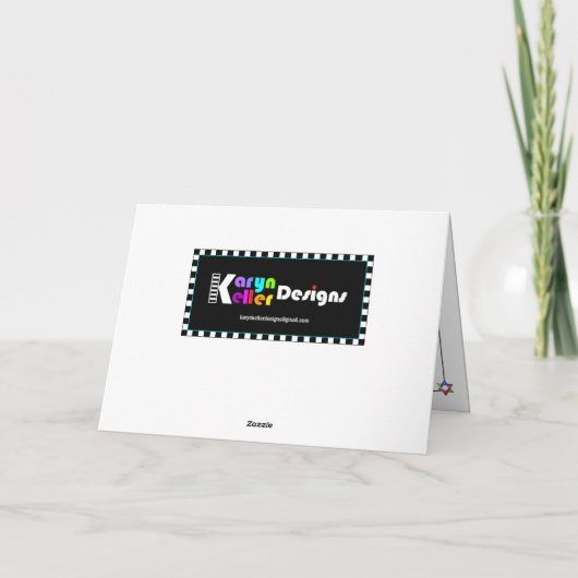 シャローム猫の尾 カード (裏面)