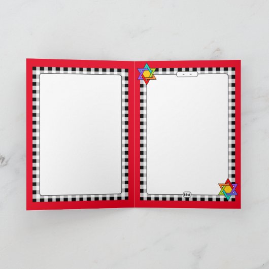 シャローム風船 カード (内部)