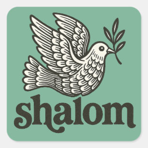 シャローム鳩平和地球 スクエアシール