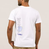シャローム - 平和がありますように: Tシャツ (裏面)