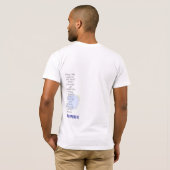 シャローム - 平和がありますように: Tシャツ (裏面フル)