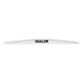 シャローム、平和 黒 白 モダン シンプル タイヘッドバンド