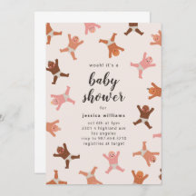 シャワおもしろいーベビー男女兼用