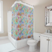 シャワカラフルーカーテン シャワーカーテン (インサイチュ)