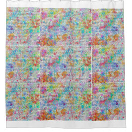 シャワカラフルーカーテン シャワーカーテン