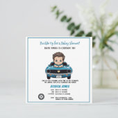 シャワクラシックーに乗ったレースカー男の赤ちゃんクルーシン セーブザデート (スタンド正面)