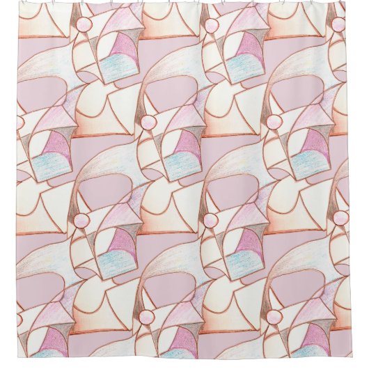 シャワクールーカーテン シャワーカーテン (正面)