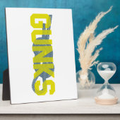 シャワグンクス登山 フォトプラーク (側面)