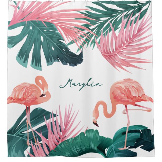 シャワパーソナライズされたーカーテン シャワーカーテン (正面)