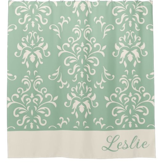 シャワパーソナライズされたーカーテン シャワーカーテン (正面)