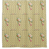 シャワビクトリアンーカーテン シャワーカーテン (正面)