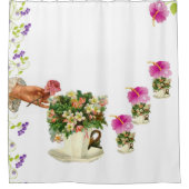 シャワビクトリアンーカーテン シャワーカーテン (正面)