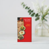 シャワルマ中東名刺 名刺 (スタンド正面)