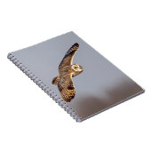 シャワンクングン草原の短い耳のフクロウ ノートブック (右側)