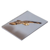 シャワンクングン草原の短い耳のフクロウ ノートブック (左側)