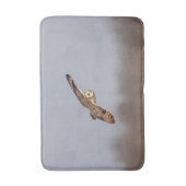 シャワンクングン草原の短い耳のフクロウ バスマット (正面縦)