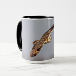 シャワンクングン草原の短い耳のフクロウ マグカップ