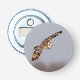 シャワンクングン草原の短い耳のフクロウ 栓抜き