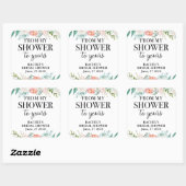 シャワーからあなたのシャワーへ ブライダルシャワー スクエアシール (シート)