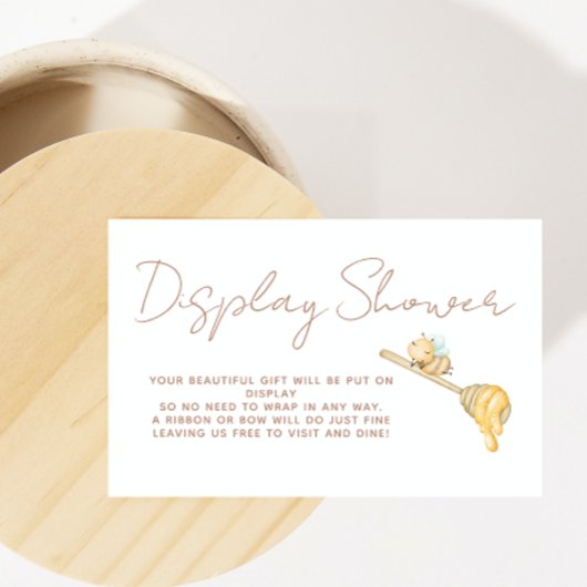 シャワーかわいいビー男女兼用赤ちゃんシャワー エンクロージャーカード