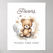 シャワーが浴びる男女兼用のを心待ちにする ポスター (正面)