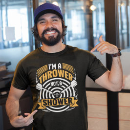 シャワーではないシャワーを使おもしろい用 – Dart Player Tシャツ