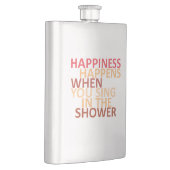 シャワーで歌うと幸せが起こる フラスク (右)