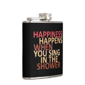 シャワーで歌うと幸せが起こる フラスク (右)