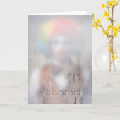 シャワーのピエロ カード (黄色い花)