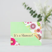 シャワーのポストカード 案内ポストカード (スタンド正面)