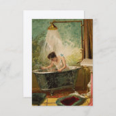 シャワーの乙女の招待状 招待状 (正面/裏面)