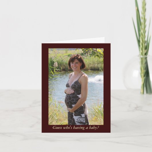 シャワーの招待状(色) 招待状 (正面)