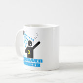 シャワーの歌手 コーヒーマグカップ (正面左)