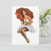 シャワーの準備完了 招待状 (スタンド正面)