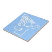 シャワーの記号 タイル (側面)