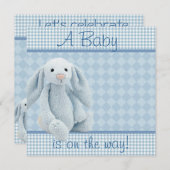 シャワーへの招待 招待状 (正面/裏面)