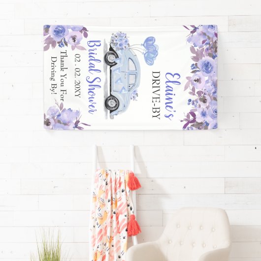 シャワーを介してフローラブルードライブでドライブ 横断幕 (インサイチュ)