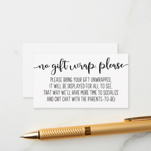 シャワーエンクロージャカードの表示 エンクロージャーカード (正面/裏面インサイチュ)