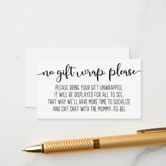 シャワーエンクロージャカードの表示 エンクロージャーカード (正面/裏面インサイチュ)