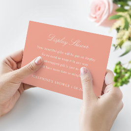 シャワーカラーカスタムサーモンを表示 出欠カード