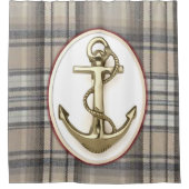 シャワーカーテンいかり シャワーカーテン (正面)